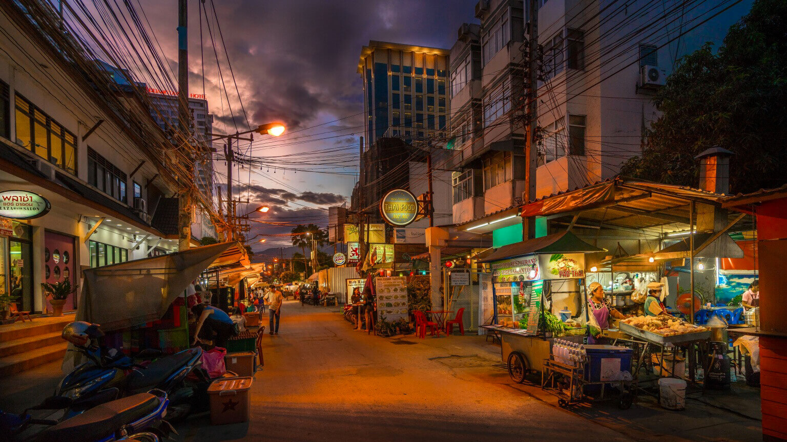 Ciemne ulice Bangkoku